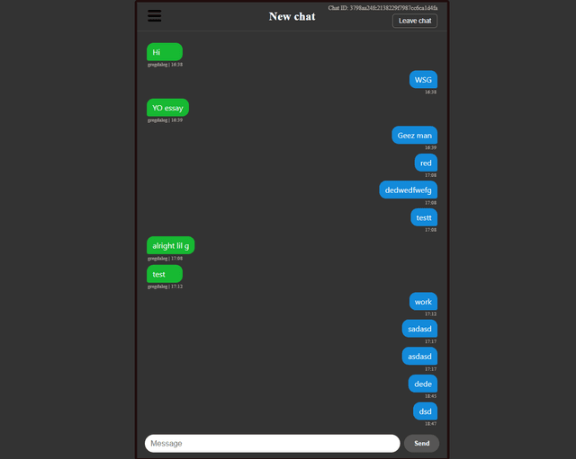 GitHub API Messenger
